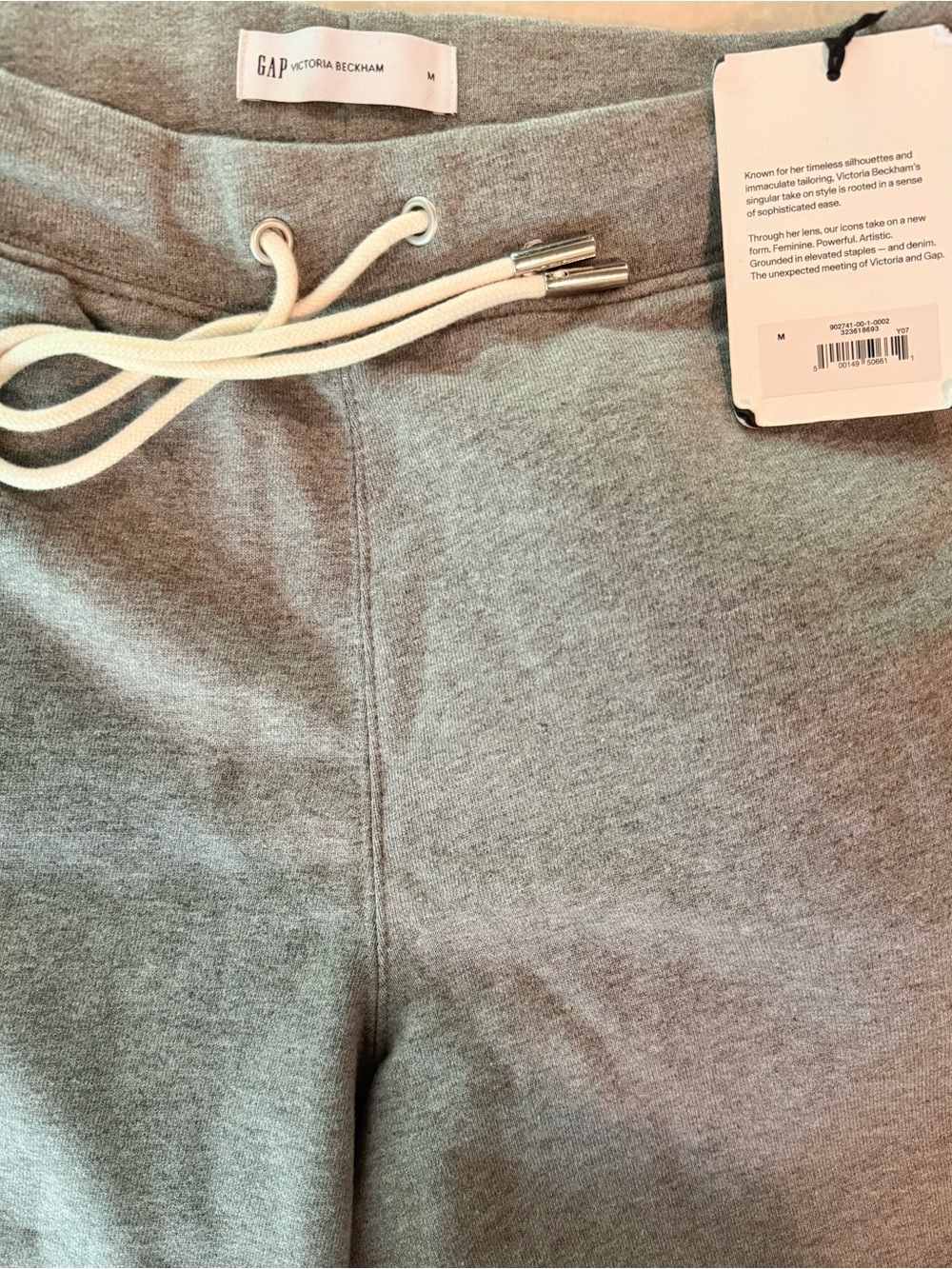 Gap x Victoria Beckham French Terry Joggers (Medium) NWT - Picture 5 of 5